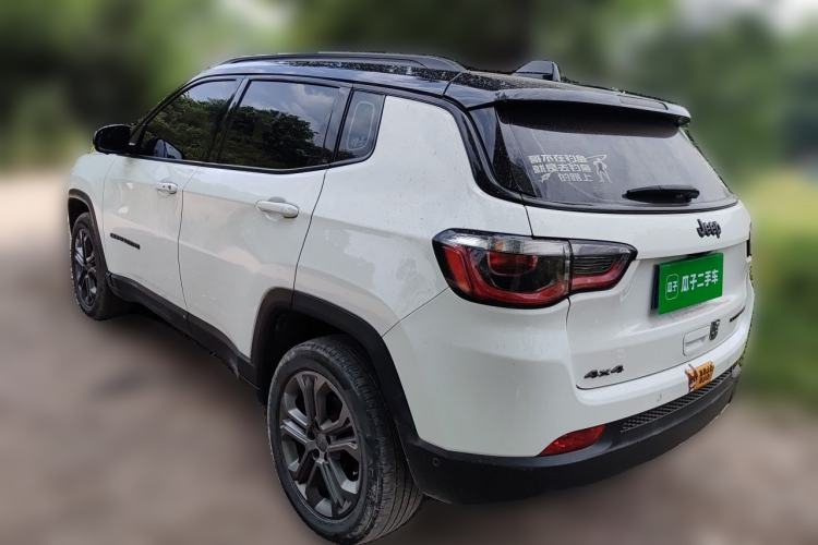 Used Jeep Compass 2021 220T Automatic All-Wheel Drive 80th Anniversary Edition Rear Left 45 Deg