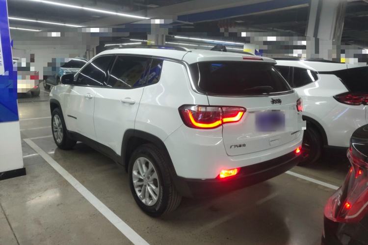 Used Jeep Compass 2021 220T Automatic Leading Edition Rear Left 45 Deg