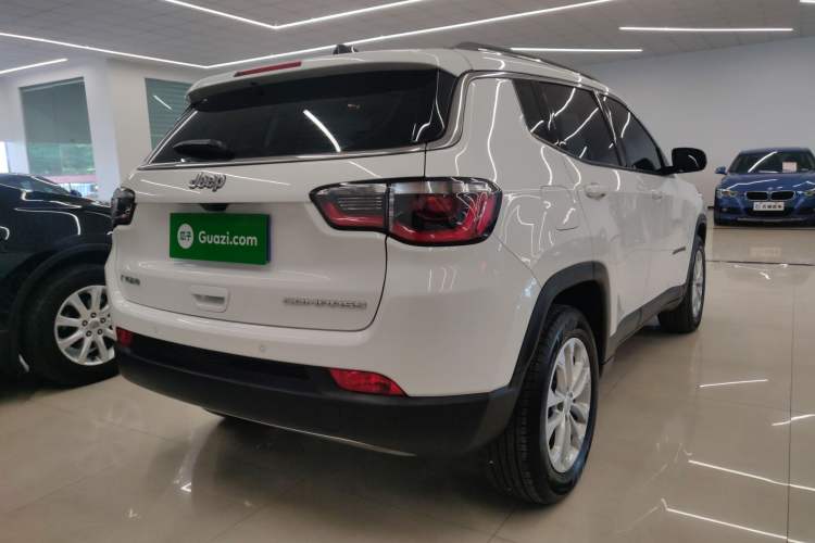 Used Jeep Compass 2021 220T Automatic Leading Edition Rear Right 45 Deg
