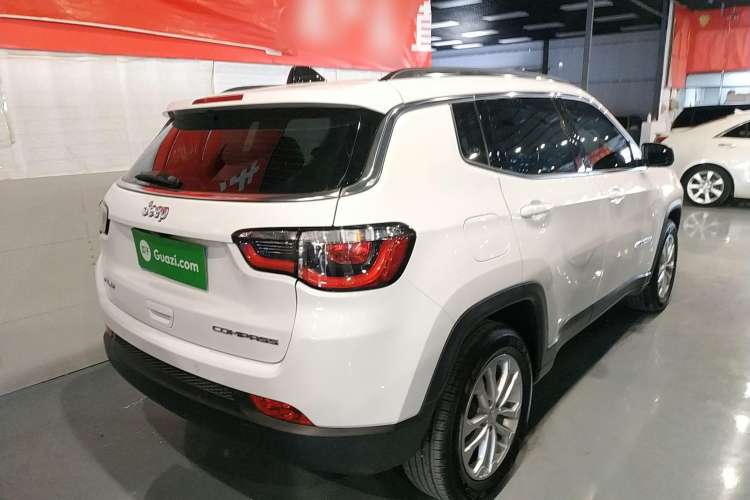 Used Jeep Compass 2021 220T Automatic Leading Edition Rear Right 45 Deg