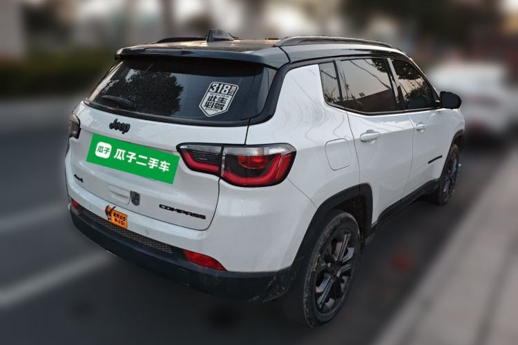 Used Jeep Compass 2021 220T Automatic All-Wheel Drive 80th Anniversary Edition Rear Right 45 Deg