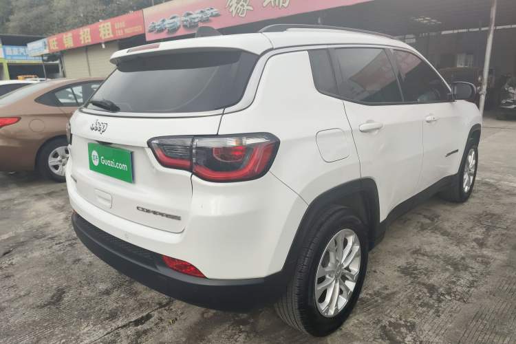 Used Jeep Compass 2021 220T Automatic Leading Edition Rear Right 45 Deg