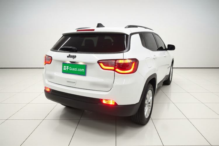 Used Jeep Compass 2021 220T Automatic Leading Edition Rear Right 45 Deg