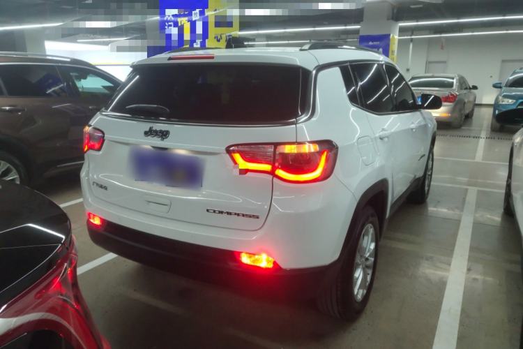 Used Jeep Compass 2021 220T Automatic Leading Edition Rear Right 45 Deg
