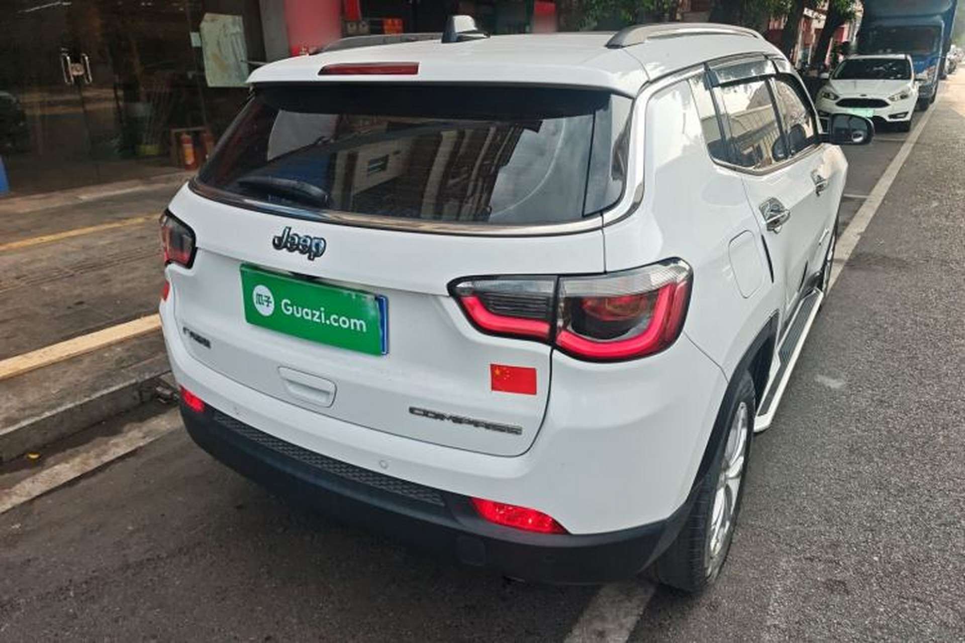 Used Jeep Compass 2021 220T Automatic Elite Edition Rear Right 45 Deg