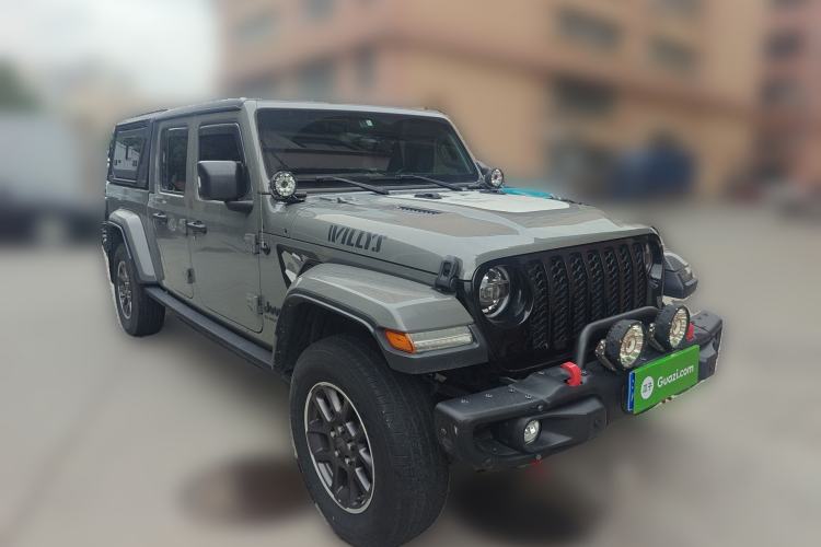 Used Jeep Gladiator 2022 3.6L Pioneer Edition Front Right 45 Deg