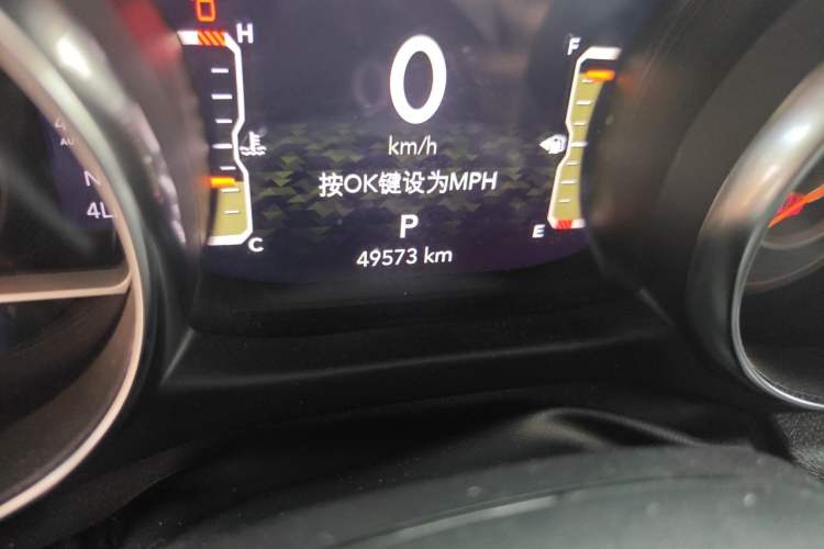 Used Jeep Gladiator 2022 3.6L Pioneer Edition Odometer Close Up