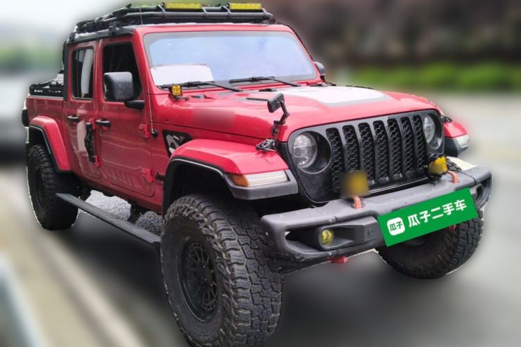 Used Jeep Gladiator 2022 3.6L Pioneer Edition Front Right 45 Deg