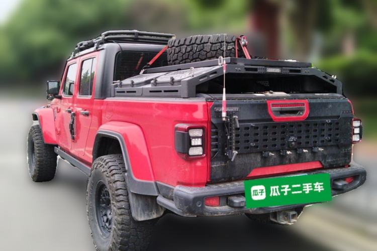 Used Jeep Gladiator 2022 3.6L Pioneer Edition Rear Left 45 Deg