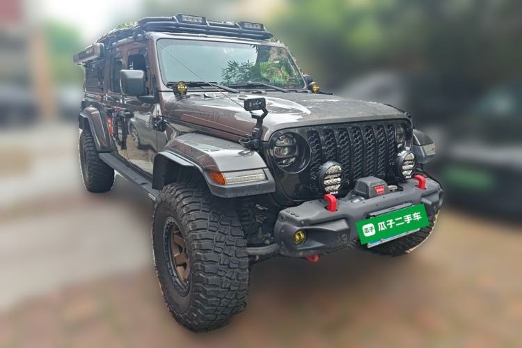 Used Jeep Gladiator 2022 3.6L Pioneer Edition Front Right 45 Deg
