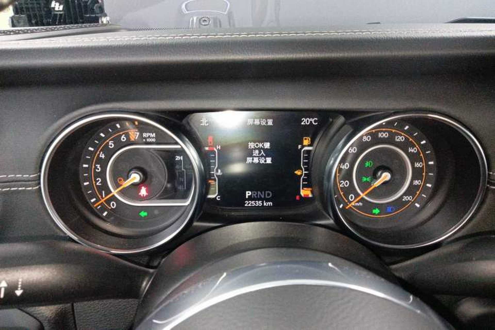 Used Jeep Gladiator 2022 3.6L Pioneer Edition Instrument Cluster