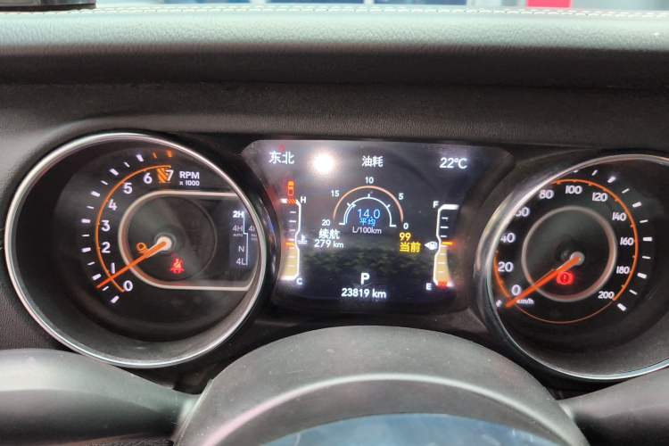 Used Jeep Gladiator 2022 3.6L Pioneer Edition Instrument Cluster