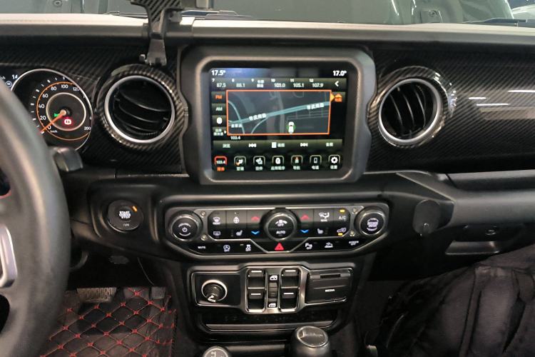Used Jeep Gladiator 2022 3.6L Pioneer Edition Audio And AC Panel