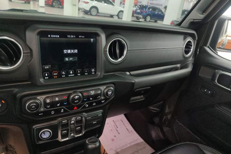 Used Jeep Gladiator 2022 3.6L Pioneer Edition Audio And AC Panel