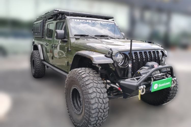 Used Jeep Gladiator 2022 3.6L Pioneer Edition Front Right 45 Deg