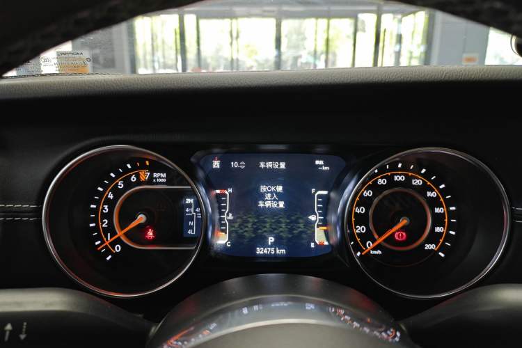 Used Jeep Gladiator 2022 3.6L Pioneer Edition Odometer Close Up