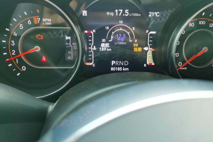 Used Jeep Gladiator 2022 3.6L Pioneer Edition Odometer Close Up