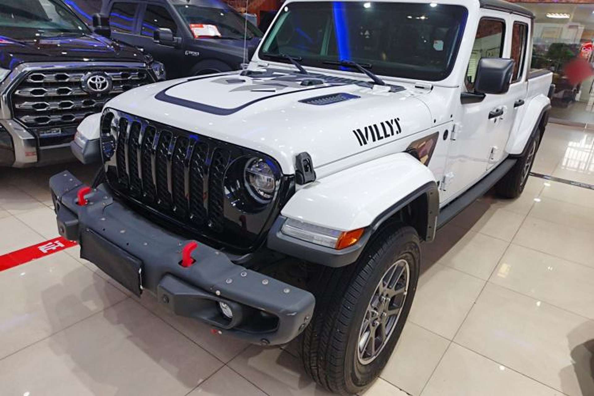 Used Jeep Gladiator 2022 3.6L Pioneer Edition Front Left 45 Deg