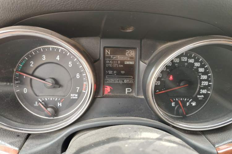 Used Jeep Grand Cherokee 2012 3.6L Anniversary Navigation Edition Instrument Cluster