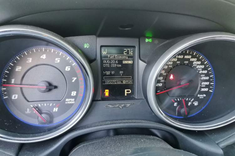 Used Jeep Grand Cherokee  Odometer Close Up