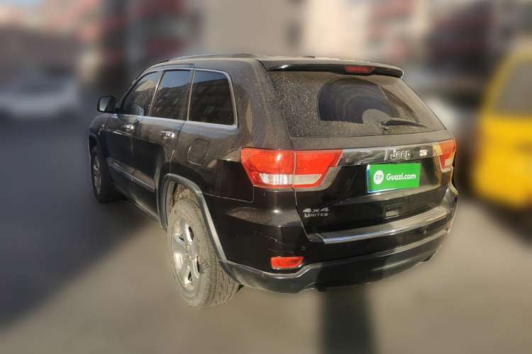 Used Jeep Grand Cherokee 2012 3.6L Luxury Navigation Edition Rear Left 45 Deg