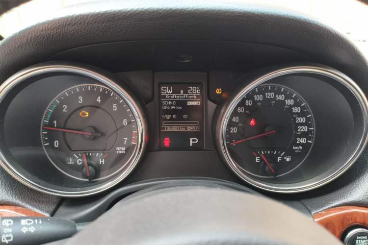 Used Jeep Grand Cherokee 2012 3.6L Flagship Navigation Edition Instrument Cluster