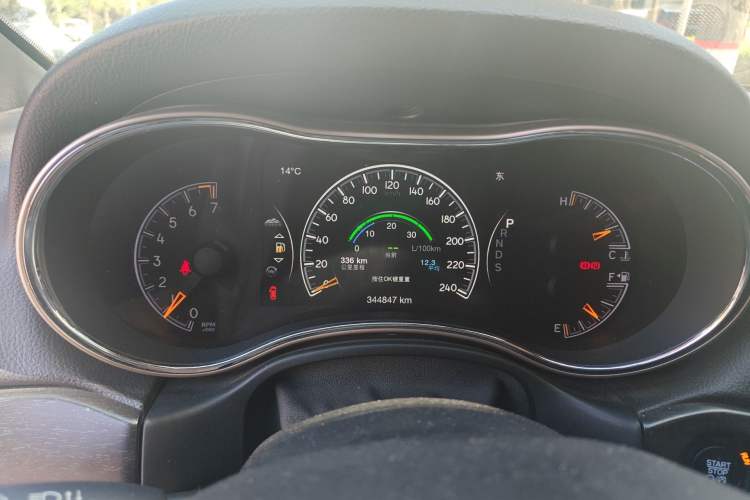 Used Jeep Grand Cherokee 2014 3.6L Elite Navigation Edition Instrument Cluster