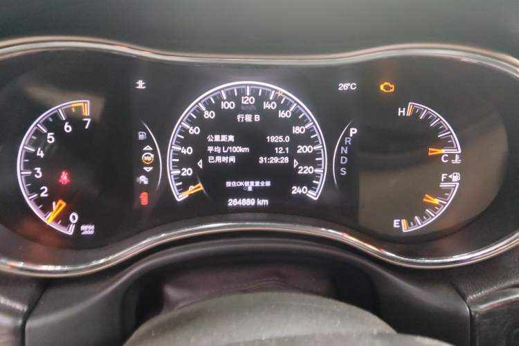 Used Jeep Grand Cherokee 2014 3.6L Elite Navigation Edition Instrument Cluster