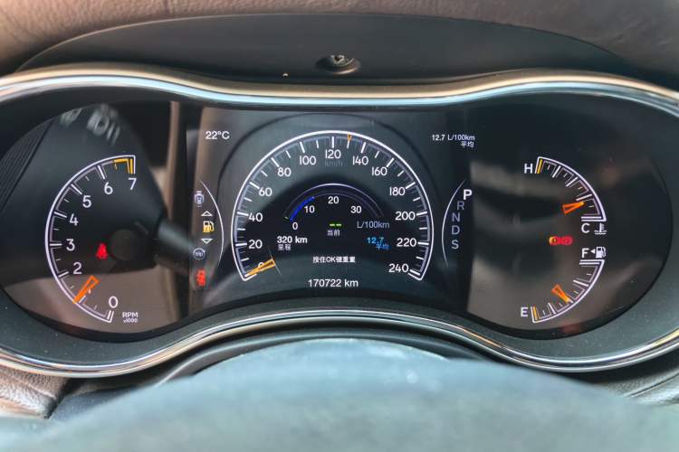 Used Jeep Grand Cherokee 2014 3.6L Elite Navigation Edition Instrument Cluster