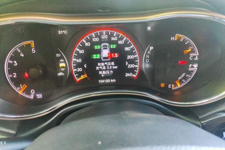 Used Jeep Grand Cherokee 2014 3.0TD Diesel Comfort Navigation Version Instrument Cluster