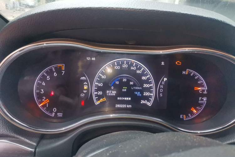Used Jeep Grand Cherokee 2014 3.0L Comfort Navigation Edition Instrument Cluster