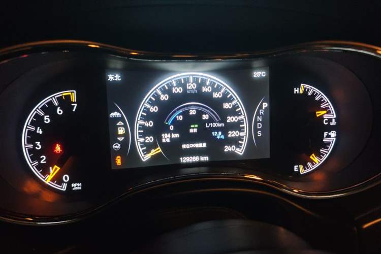 Used Jeep Grand Cherokee 2014 3.0L Comfort Navigation Edition Instrument Cluster