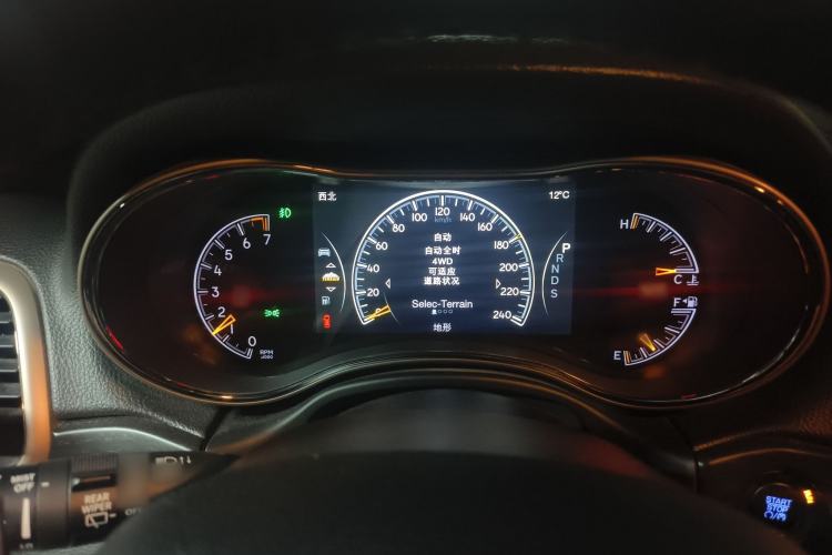Used Jeep Grand Cherokee 2014 3.6L Elite Navigation Edition Instrument Cluster