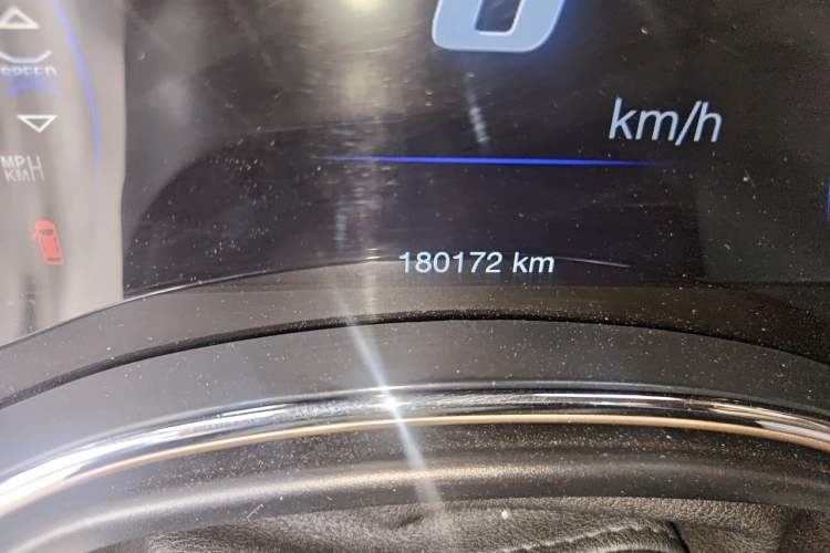 Used Jeep Grand Cherokee  Odometer Close Up