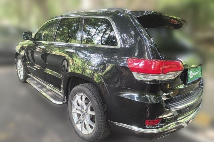 Used Jeep Grand Cherokee 2014 3.0L Flagship Zunyue Edition Rear Left 45 Deg