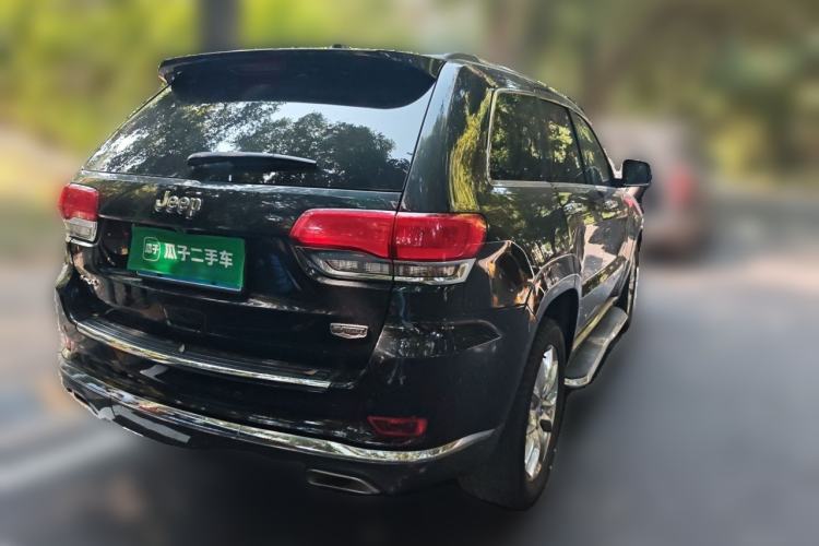 Used Jeep Grand Cherokee 2014 3.0L Flagship Zunyue Edition Rear Right 45 Deg