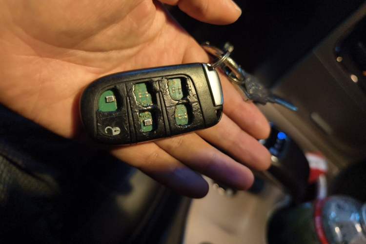 Used Jeep Grand Cherokee 2014 3.0L Flagship Zunyue Edition Vehicle Key