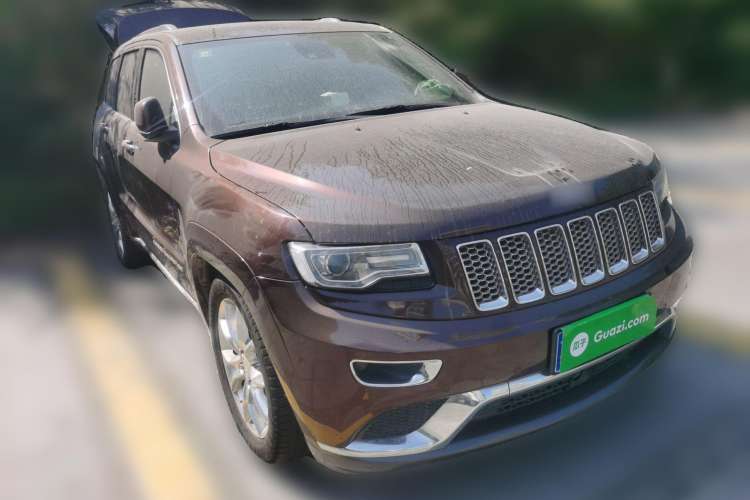 Used Jeep Grand Cherokee 2014 3.0L Flagship Zunyue Edition Front Right 45 Deg