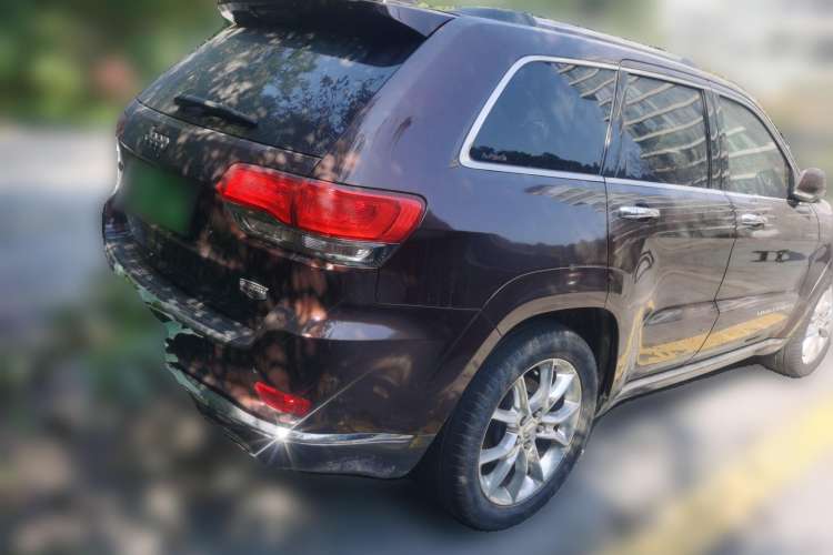 Used Jeep Grand Cherokee 2014 3.0L Flagship Zunyue Edition Rear