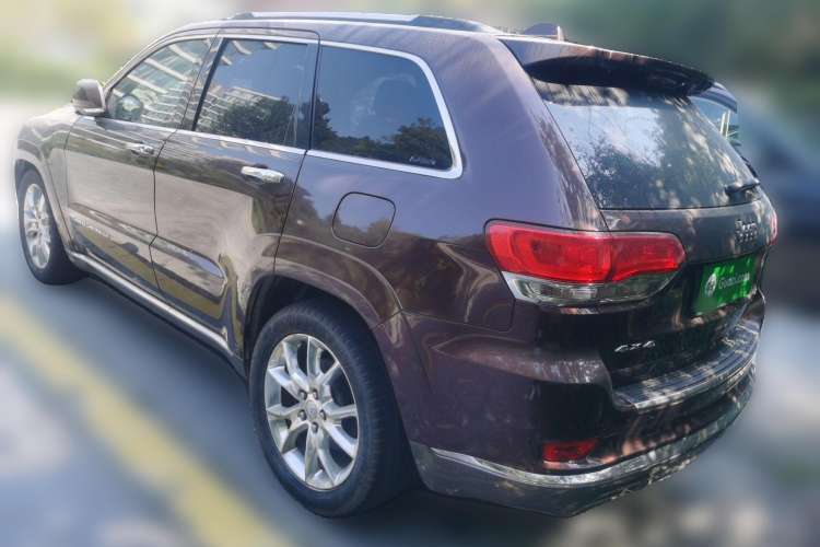 Used Jeep Grand Cherokee 2014 3.0L Flagship Zunyue Edition Rear Left 45 Deg