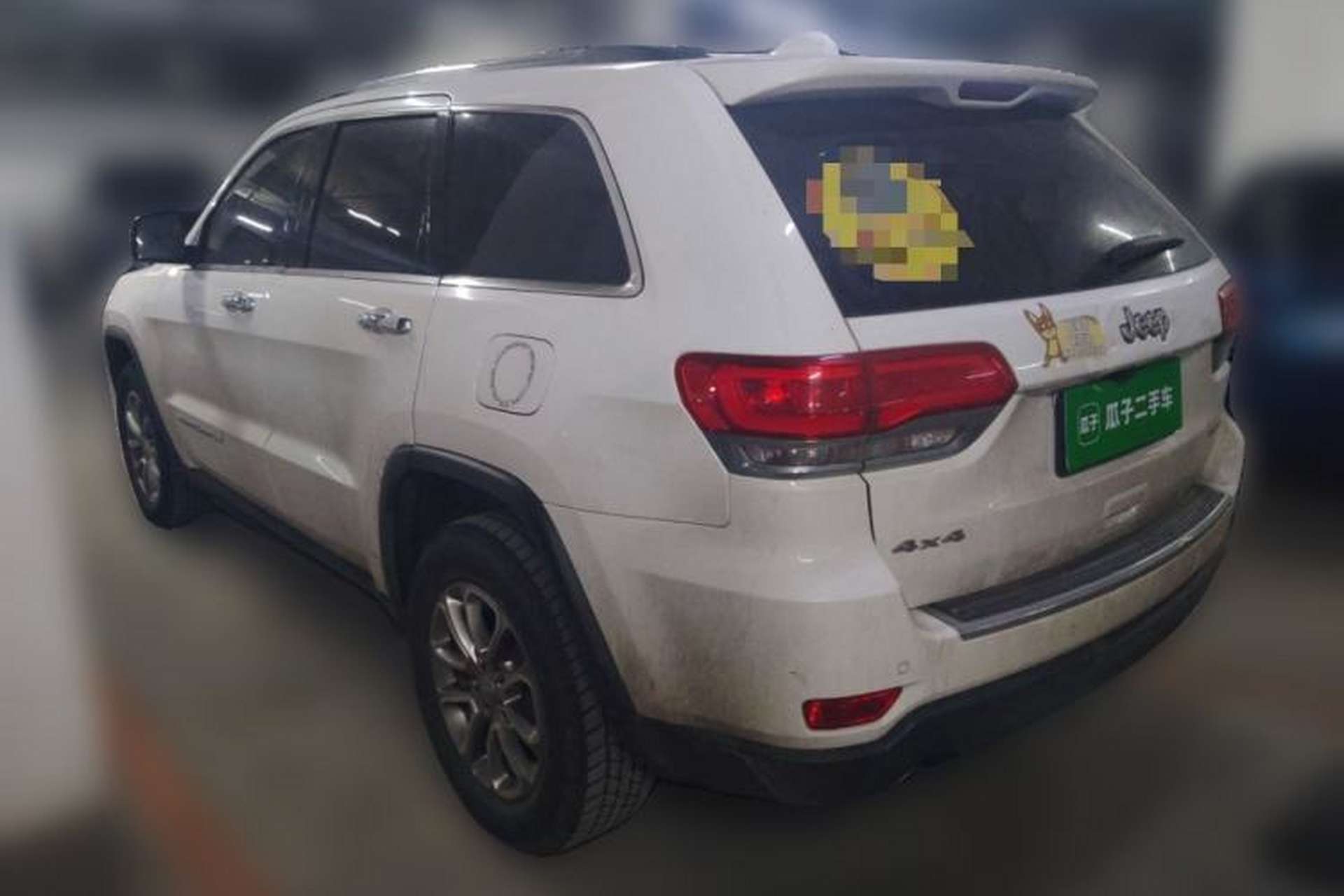 Used Jeep Grand Cherokee 2014 3.6L Elite Navigation Edition Rear Left 45 Deg