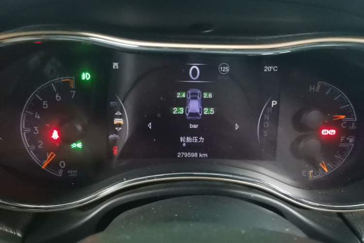 Used Jeep Grand Cherokee 2015 3.0L Comfort Navigation Edition Instrument Cluster