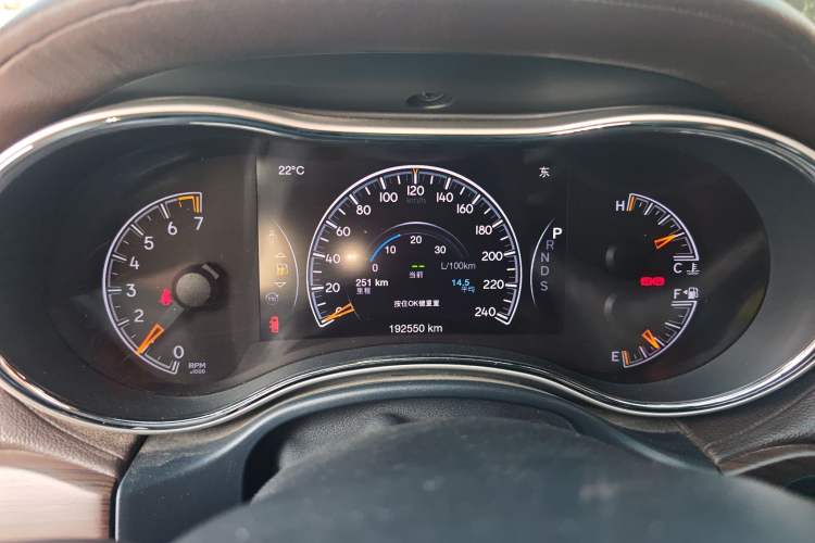 Used Jeep Grand Cherokee 2015 3.6L Luxury Navigation Edition Instrument Cluster