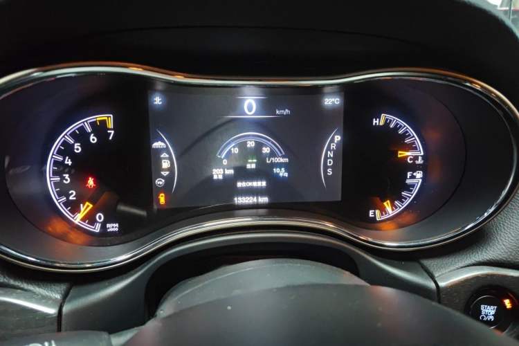 Used Jeep Grand Cherokee 2015 3.0L Comfort Navigation Edition Instrument Cluster
