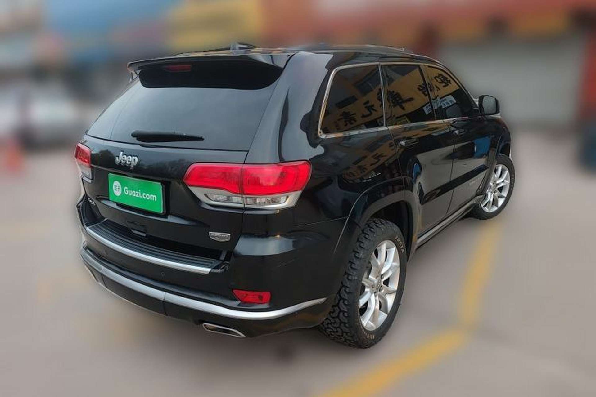 Used Jeep Grand Cherokee 2015 3.6L Flagship Prestige Edition Rear Right 45 Deg
