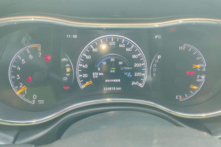 Used Jeep Grand Cherokee 2015 3.0L Elite Navigation Edition Instrument Cluster