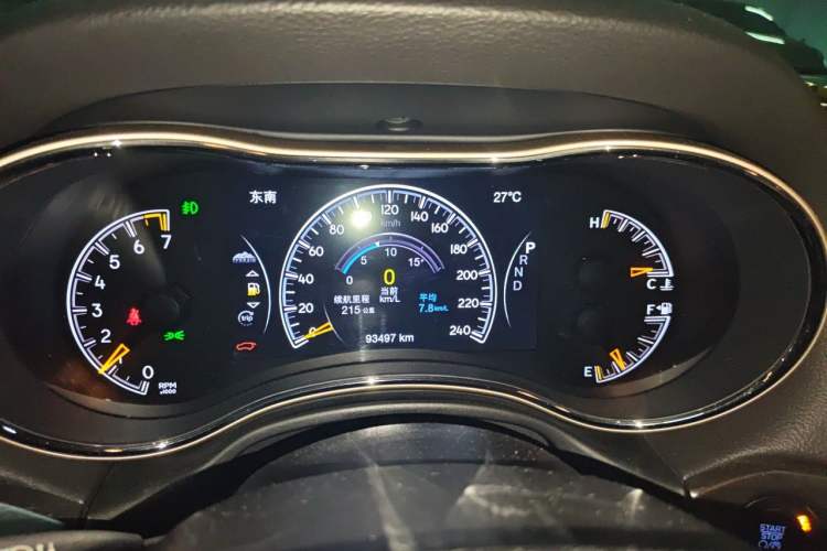 Used Jeep Grand Cherokee 2016 3.0L Elite Navigation Edition Instrument Cluster