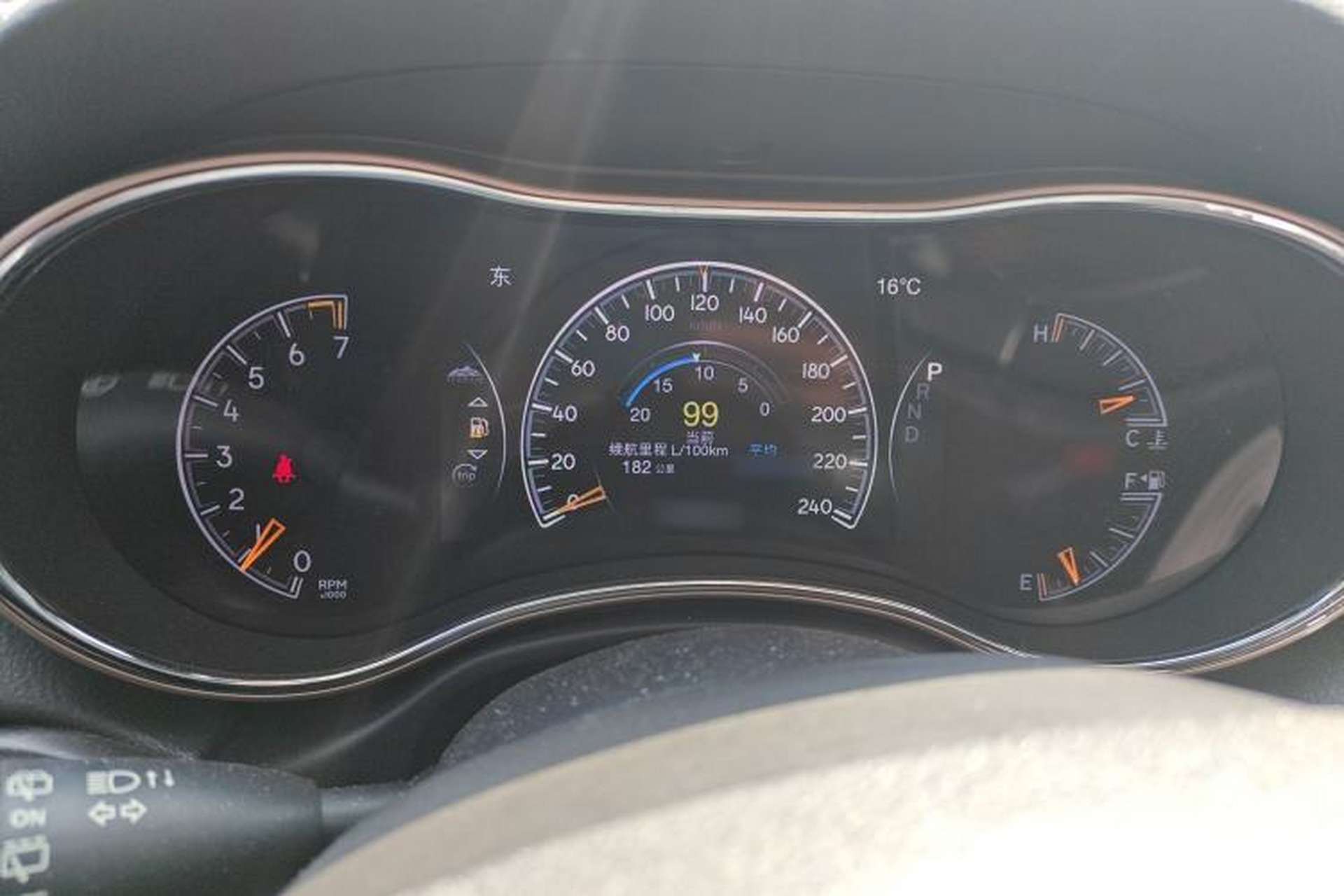 Used Jeep Grand Cherokee 2016 3.0L Comfort Navigation Edition Instrument Cluster