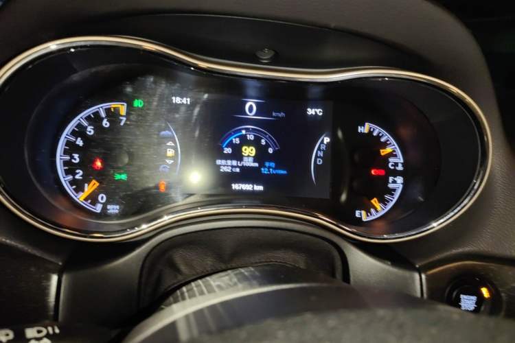 Used Jeep Grand Cherokee 2016 3.0L Comfort Navigation Edition Instrument Cluster