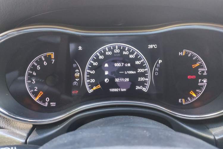 Used Jeep Grand Cherokee 2016 3.0L Comfort Navigation Edition Instrument Cluster
